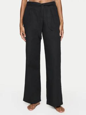 Triumph Stoffhose Summer 10222571 Schwarz Relaxed Fit