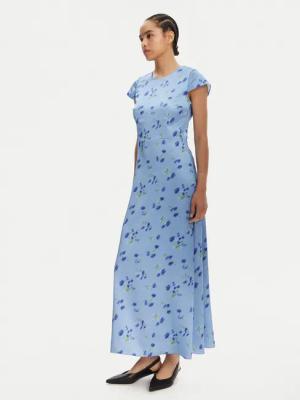 HUGO Abendkleid Kamela 50530483 Blau Regular Fit