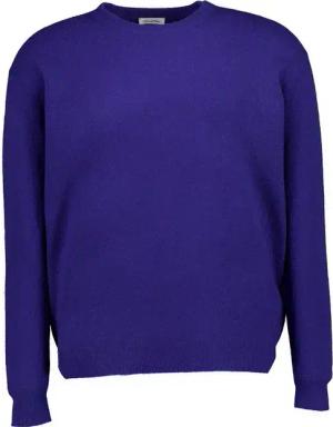 American Vintage Herren Pullover blau unifarben