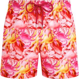 Vilebrequin Ultraleichte Und Verstaubare Crab Balloons Badeshorts Für Herren - Mahina - Rosa - Größe XL