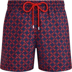 Vilebrequin Ultraleichte Und Verstaubare Homard Pixel Badeshorts Für Herren - Mahina - Blau - Größe S