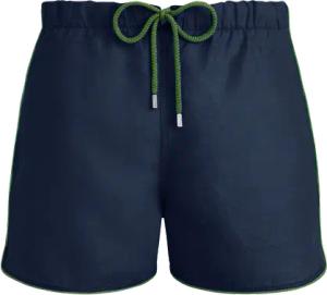 Vilebrequin Solid Badeshorts Aus Leinen Für Herren - Maurice - Blau - Größe S