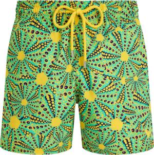 Vilebrequin Kurze Oursinades Stretch-badeshorts Für Herren - Moorise - Gelb - Größe XS