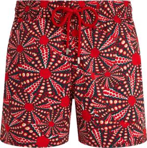 Vilebrequin Kurze Oursinades Stretch-badeshorts Für Herren - Moorise - Rot - Größe XXXL