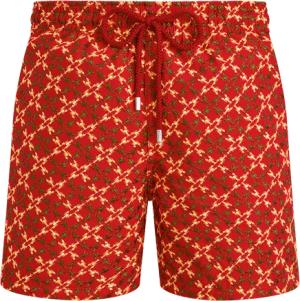 Vilebrequin Homard Pixel Badeshorts Mit Stickerei Für Herren - Mistral - Rot - Größe XL