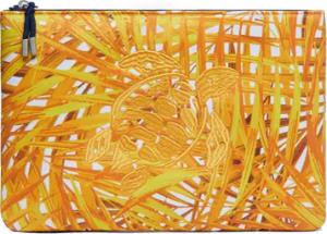 Vilebrequin Palm Leaves Neopren-strandbeutel - Pool - Orange - Größe OSFA
