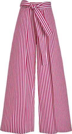 Vilebrequin Damenhose Aus Bio-baumwolle – Vilebrequin X Ines De La Fressange - Legende - Rot - Größe XL