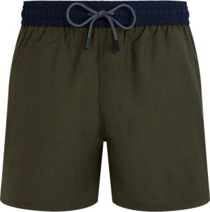 Vilebrequin Zweifarbige Badeshorts Aus Merinowolle Für Herren - Magnus - Grün - Größe XL