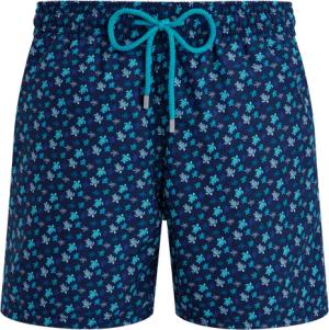 Vilebrequin Micro Ronde Des Tortues Rainbow Badeshorts Für Herren - Moorea - Blau - Größe L