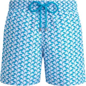Vilebrequin Net Sharks Badeshorts Für Herren - Moorea - Weiss - Größe XXL