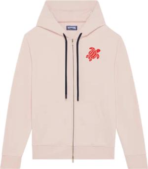 Vilebrequin Turtle Baumwoll-cardigan Mit Durchgehendem Reißverschluss Für Herren - Malantin - Rosa - Größe XL