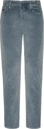 Vilebrequin Vintage Verblasste 5-taschen-cordhos - Gbetta18 - Grau - Größe 36