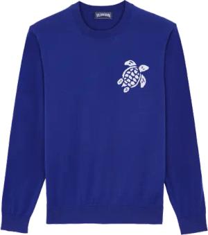 Vilebrequin Turtle Pullover Aus Baumwolle Für Herren - Rayol - Blau - Größe L