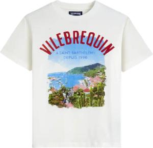 Vilebrequin St Barth T-shirt Aus Baumwolle Für Herren - Portisol - Weiss - Größe XXL
