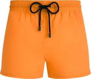 Vilebrequin Kurze Und Figurbetonte Einfarbige Stretch-bademode Für Herren - Man - Orange - Größe XL
