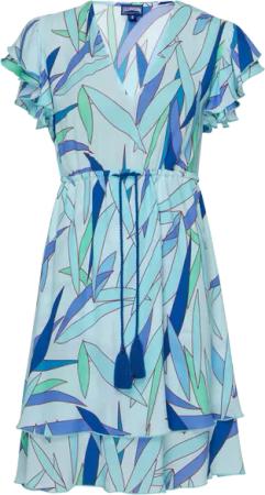 Vilebrequin Kurzes Madrague Viskosekleid Für Damen - Bilha - Blau - Größe S