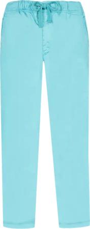 Vilebrequin Solid Baumwollhose Elastikbund Für Kinder - Gizmo - Grün - Größe 6