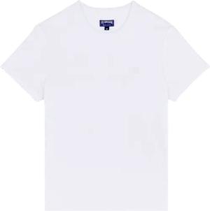 Vilebrequin Einfarbiges Unisex-t-shirt Aus Frottee - Tiramisu - Weiss - Größe XL