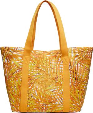 Vilebrequin Große Palm Leaves Unisex-strandtasche Aus Neopren - Bagsib - Orange - Größe OSFA