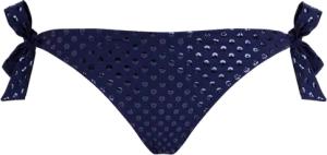Vilebrequin Relief Sparkling Bikinihose Zum Seitlichen Binden Für Damen - Flamme - Blau - Größe S