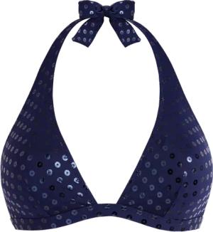 Vilebrequin Relief Sparkling Neckholder-bikinioberteil Für Damen - Fleche - Blau - Größe M