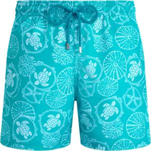 Vilebrequin Oursins Bicolores Badeshorts Für Herren - Moorea - Grün - Größe XXL