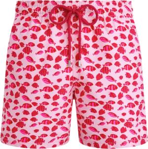 Vilebrequin Fishy Dance Badeshorts Für Herren - Moorea - Rosa - Größe XXXL