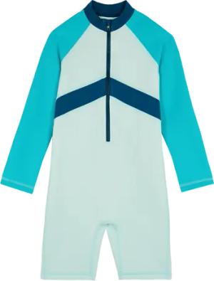 Vilebrequin Dreifarbiger Rashguard-jumpsuit Für Jungen - G-stripe - Blau - Größe 6