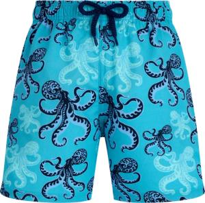 Vilebrequin Poulpes Stretch-badeshorts Für Jungen - Jirise - Blau - Größe 2