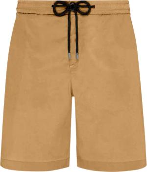 Vilebrequin Satin-bermudashorts Aus Tencel Und Baumwolle Für Herren - Levant - Marone - Größe 38