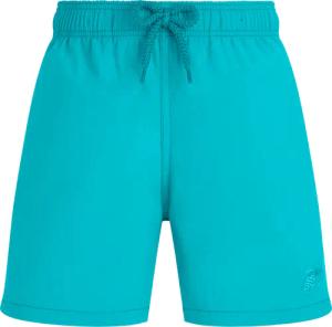 Vilebrequin Mit Wasser Reagierende Ronde Des Tortues Badeshorts Für Jungen - Jim - Blau - Größe 8
