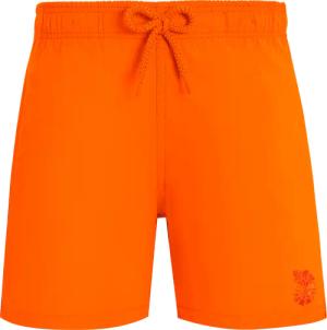 Vilebrequin Noumea Sea Shells Badeshorts Für Jungen - Jim - Orange - Größe 12