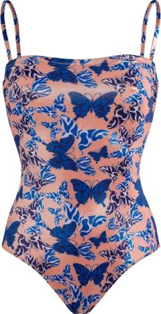 Vilebrequin Disco Butterfly Bustier-badeanzug Für Damen - Facette - Rosa - Größe M