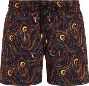 Vilebrequin Men Swimwear Embroidered Camo Flowers - Badeshorts - Mistral - Blau - Größe 5XL