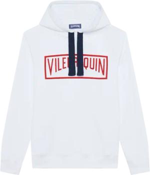 Vilebrequin Solid Kapuzenpullover Aus Baumwolle Für Herren - Martino - Weiss - Größe L