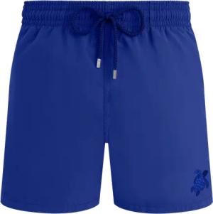 Vilebrequin Mit Wasser Reagierende Ronde Des Tortues Maxi Badeshorts Für Herren - Moorea - Blau - Größe XXXL