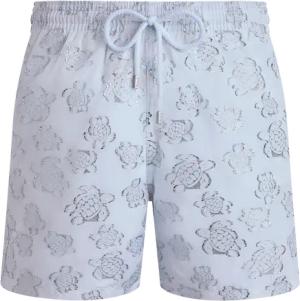 Vilebrequin Ronde Des Tortues Jacquard Badeshorts Für Herren - Moopea - Weiss - Größe L