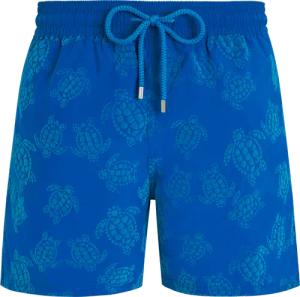 Vilebrequin Vendôme Turtles Badeshorts Für Herren - Moorea - Blau - Größe L