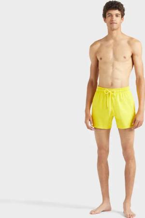 Vilebrequin Kurze Solid Badeshorts Für Herren - Moorise - Gelb - Größe M