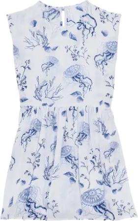Vilebrequin Medusa And Shells Kleid Aus Viskose Für Mädchen - Gustavia - Weiss - Größe 6
