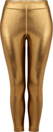 Vilebrequin Metalic Rashguard-leggings Für Damen - Pilate - Gelb - Größe M