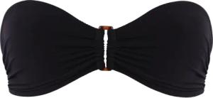 Vilebrequin Solid Bandeau-bikinioberteil Mit Ring Für Damen - Luce - Schwarz - Größe S