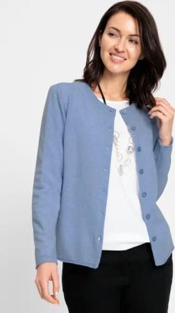 Feinstrickjacke