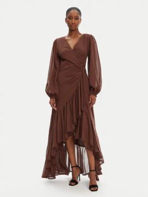 Guess Abendkleid 5GGK53 7317A Braun Regular Fit
