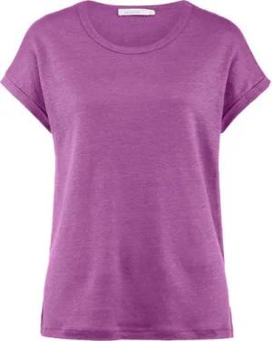 Hessnatur T-Shirt Regular aus reinem Leinen (1-tlg)