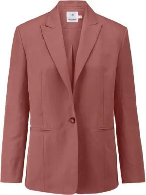 Hessnatur Longblazer aus Bio-Baumwolle mit Leinen (1-tlg)