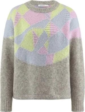 Hessnatur Strickpullover aus reiner Bio-Baumwolle mit Alpaka (1-tlg)
