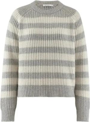 Hessnatur Strickpullover aus reiner Bio-Baumwolle und weicher Schurwolle (1-tlg)