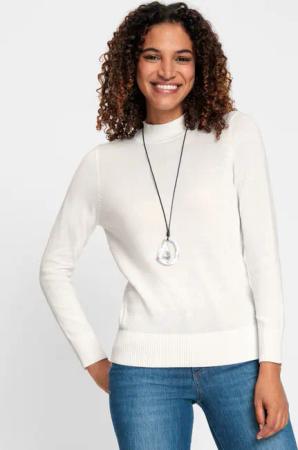 Stehkragenpullover