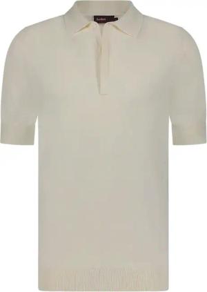 AEDEN - Nicko Knit Polo Summer Sand - Größe XXL - beige